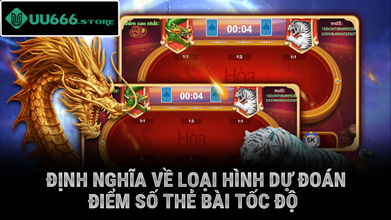 Định nghĩa về loại hình dự đoán điểm số thẻ bài tốc độ