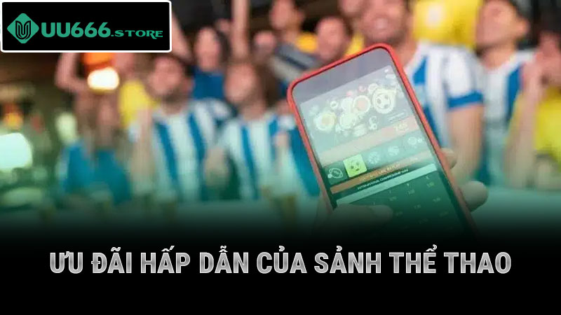 ưu đãi hấp dẫn của sảnh thể thao